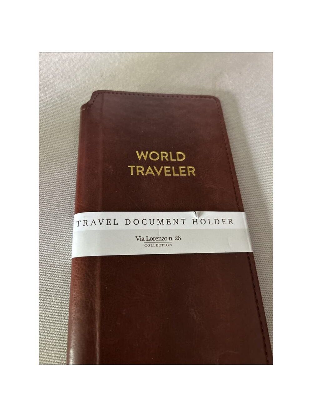Via Lorenzo Travel Document Holder